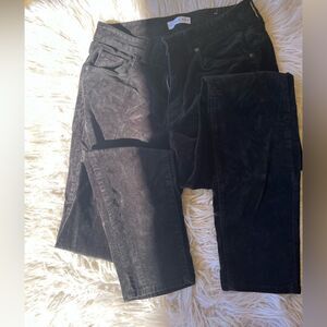 Loft women’s velvet pants💫 size 29/8💫black
